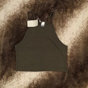 Cropped tank top
